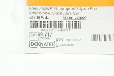 Teleflex 69-717 2-0 silky II POLYDEK 3/8 Circle K Point KT-2 (x) - Box of 36